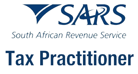 SARS registered tax practitioner